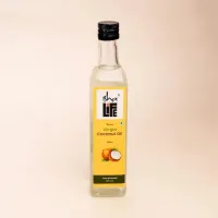 Кокосовое масло первого отжима, холодного отжима, 500 мл, Иша Лайф; Virgin coconut oil, Traditionally cold-pressed, 500ml, Isha Life